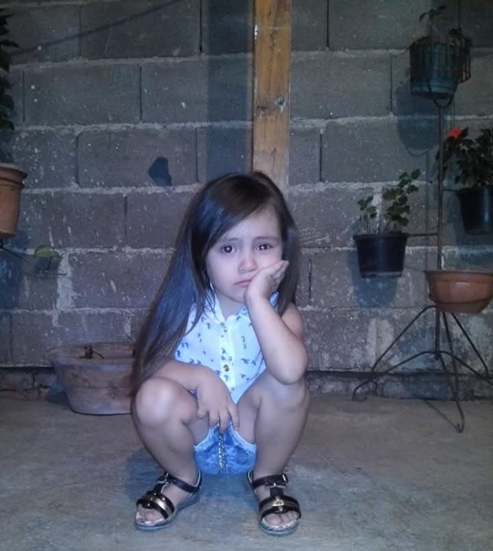 Maia de pequeña
